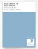 Product image 1 of the product “RAL® DESIGN D4 SINGLE SHEET A4 250 70 20 Medium blue / Mittelblau ”