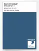 Artikelbild 1 des Artikels “RAL® DESIGN D4 SINGLE SHEET A4 260 30 30 Opal blue / Opalblau “