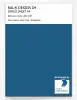 Artikelbild 1 des Artikels “RAL® DESIGN D4 SINGLE SHEET A4 260 30 35 Royal blue / Königsblau “