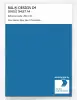 Artikelbild 1 des Artikels “RAL® DESIGN D4 SINGLE SHEET A4 260 40 40 Navy blue / Marineblau “