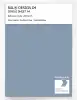 Product image 1 of the product “RAL® DESIGN D4 SINGLE SHEET A4 260 60 15 Nordland blue / Nordlandblau ”