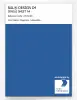 Artikelbild 1 des Artikels “RAL® DESIGN D4 SINGLE SHEET A4 270 40 40 Magic blue / Zauberblau “