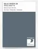 Product image 1 of the product “RAL® DESIGN D6 SINGLE SHEET A6 250 40 10 Trekking blue / Trekkingblau ”