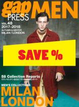 Gap Press Men no. 48 Milan/London 