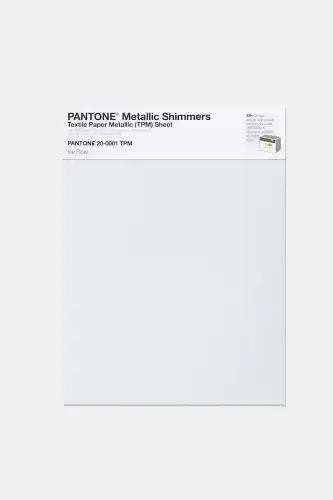 Artikelbild des Artikels “PANTONE® METALLIC SHIMMERS SHEET 20-0001 TPM Ice Flow “