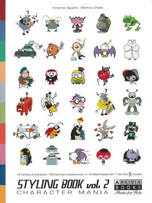 Artikelbild des Artikels “Styling Book Vol. 2 -R- Character Mania incl. CD-Rom “