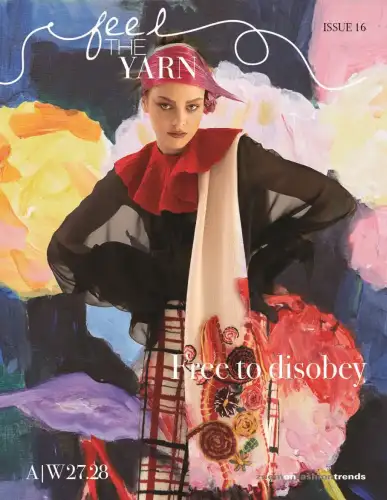 Product image of the product “Feel the Yarn no. 16 A/W 27/28 | Yarn, Knitwear, Colour & Material Trends ”