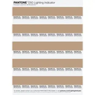 Artikelbild des Artikels “PANTONE Lighting Indicator Stickers D65 “
