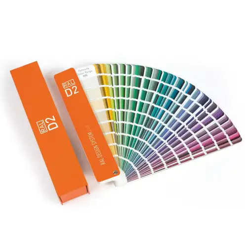 Artikelbild des Artikels “RAL D2 Farbfächer | 1.825 RAL DESIGN SYSTEM plus Farben für professionelles Design “