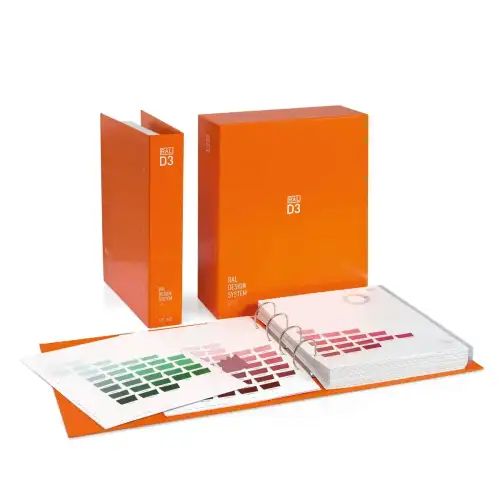 Artikelbild des Artikels “RAL D3 Colour Toolbook | 1.825 RAL DESIGN SYSTEM plus Farben als entnehmbare Chips “