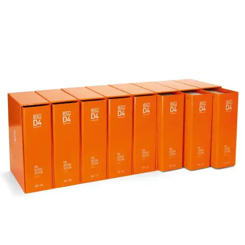 Artikelbild des Artikels “RAL D4 Einzelbogen-Kollektion | 1.825 RAL DESIGN SYSTEM plus A4-Farbbögen “
