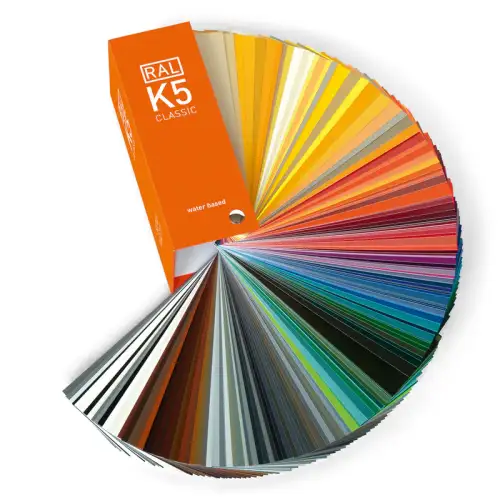 Artikelbild des Artikels “RAL K5 Seidenmatt Farbfächer | 216 RAL CLASSIC Farben für professionelle Spezifikation “