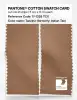 Product image 2 of the product “PANTONE® COTTON SWATCH CARD 17-1328 TCX Tanzine ”