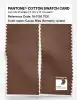 Product image 2 of the product “PANTONE® COTTON SWATCH CARD 18-1130 TCX Cacao Nibs ”