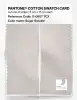 Product image 2 of the product “PANTONE® COTTON SWATCH CARD 11-0607 TCX Sugar Swizzle ”