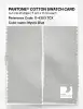 Product image 2 of the product “PANTONE® COTTON SWATCH CARD 11-4303 TCX Mystic Blue ”