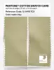 Product image 2 of the product “PANTONE® COTTON SWATCH CARD 12-0418 TCX Hay ”