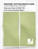 Product image 2 of the product “PANTONE® COTTON SWATCH CARD 12-0540 TCX Grossular Green ”
