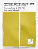 Product image 2 of the product “PANTONE® COTTON SWATCH CARD 12-0735 TCX Yellowtail ”