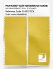 Product image 2 of the product “PANTONE® COTTON SWATCH CARD 12-0737 TCX Goldfinch ”