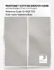 Product image 2 of the product “PANTONE® COTTON SWATCH CARD 12-4302 TCX Vaporous Gray ”