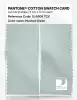 Product image 2 of the product “PANTONE® COTTON SWATCH CARD 12-5508 TCX Hushed Green ”