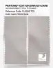 Product image 2 of the product “PANTONE® COTTON SWATCH CARD 13-0002 TCX White Sand ”