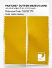 Product image 2 of the product “PANTONE® COTTON SWATCH CARD 13-0752 TCX Lemon ”
