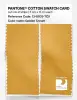 Product image 2 of the product “PANTONE® COTTON SWATCH CARD 13-0939 TCX Golden Cream ”