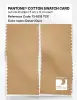 Product image 2 of the product “PANTONE® COTTON SWATCH CARD 13-1018 TCX Desert Dust ”