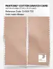 Product image 2 of the product “PANTONE® COTTON SWATCH CARD 13-1109 TCX Bisque ”