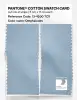 Product image 2 of the product “PANTONE® COTTON SWATCH CARD 13-4200 TCX Omphalodes ”