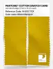 Product image 2 of the product “PANTONE® COTTON SWATCH CARD 14-0757 TCX Misted Marigold ”