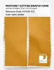 Product image 2 of the product “PANTONE® COTTON SWATCH CARD 14-1045 TCX Amber ”