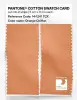 Product image 2 of the product “PANTONE® COTTON SWATCH CARD 14-1241 TCX Orange Chiffon ”