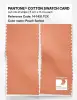 Product image 2 of the product “PANTONE® COTTON SWATCH CARD 14-1431 TCX Peach Sorbet ”