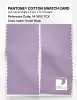 Product image 2 of the product “PANTONE® COTTON SWATCH CARD 14-3610 TCX Violet Dusk ”