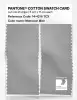 Product image 2 of the product “PANTONE® COTTON SWATCH CARD 14-4216 TCX Monsoon Mist ”