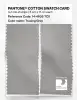 Product image 2 of the product “PANTONE® COTTON SWATCH CARD 14-4605 TCX Tracing Gray ”