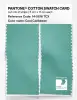Product image 2 of the product “PANTONE® COTTON SWATCH CARD 14-5618 TCX Cool Caribbean ”