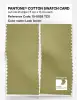 Product image 2 of the product “PANTONE® COTTON SWATCH CARD 15-0628 TCX Leek Green ”