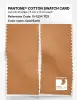 Product image 2 of the product “PANTONE® COTTON SWATCH CARD 15-1234 TCX Gold Earth ”