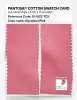 Product image 2 of the product “PANTONE® COTTON SWATCH CARD 15-1922 TCX Geranium Pink ”