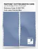 Product image 2 of the product “PANTONE® COTTON SWATCH CARD 15-3931 TCX Fairview Blue ”