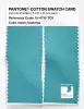 Product image 2 of the product “PANTONE® COTTON SWATCH CARD 15-4716 TCX Ipanema ”