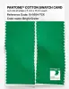 Product image 2 of the product “PANTONE® COTTON SWATCH CARD 15-5534 TCX Bright Green ”