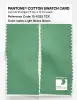 Product image 2 of the product “PANTONE® COTTON SWATCH CARD 15-6322 TCX Light Grass Green ”