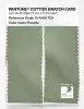 Product image 2 of the product “PANTONE® COTTON SWATCH CARD 15-6414 TCX Reseda ”