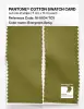 Product image 2 of the product “PANTONE® COTTON SWATCH CARD 16-0634 TCX Evergreen Sprig ”