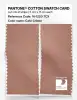 Product image 2 of the product “PANTONE® COTTON SWATCH CARD 16-1220 TCX Café Crème ”